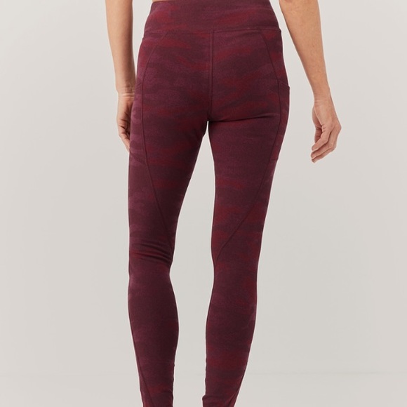 🆕 Pact Organic Cotton Go-To Pocket Leggings in Raisin Camo Size Small - Picture 9 of 14